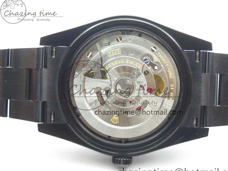 Best AAA Replica Sites Best Edition All DateJust Dial 41 Black Bracelet Markers PVD ModernLook A Roman PVD Oyster Black VRF 2793 on 0119